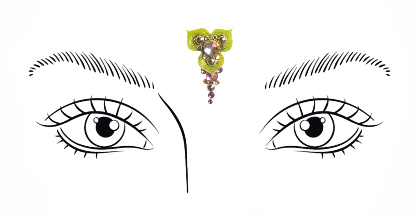 💧Bindi mauve - Collection Gaïa 🍃